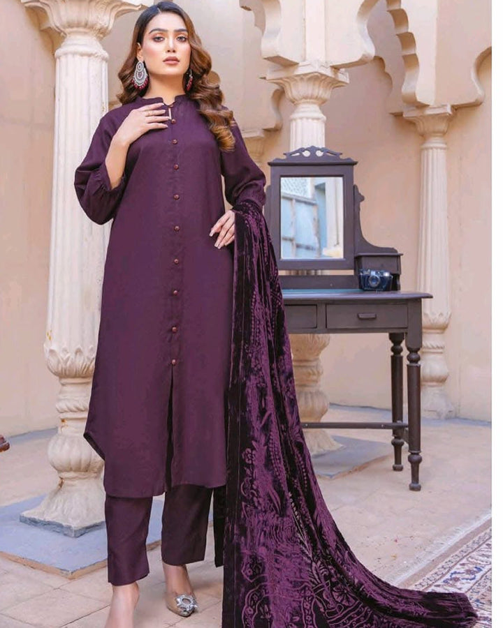 LINEN SUIT WITH PALACHI DUPATTA PLSF06