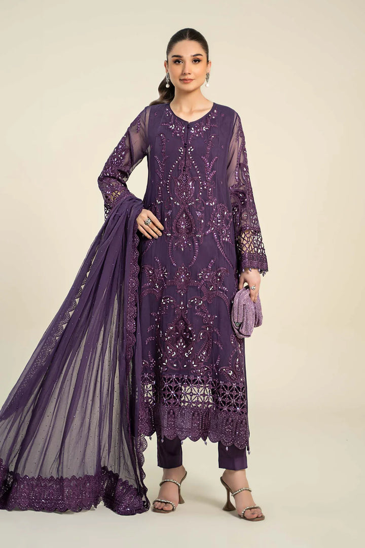 CHIFFON PARTYWEAR SUIT ALPW90