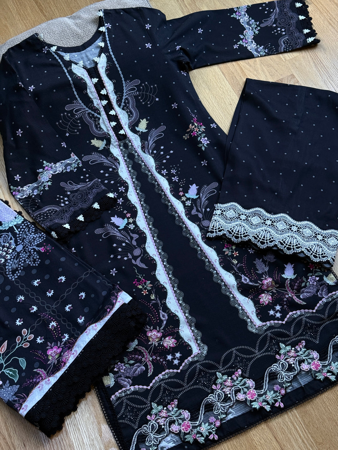 QALAMKAR WINTER COLLECTION SKYE