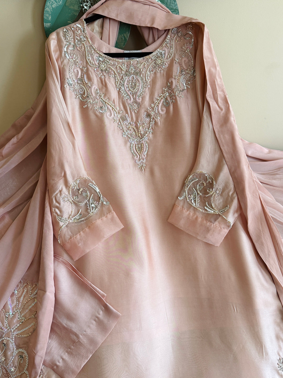 HEAVY PURE SILK CUSTOM PARTYWEAR MUSF04