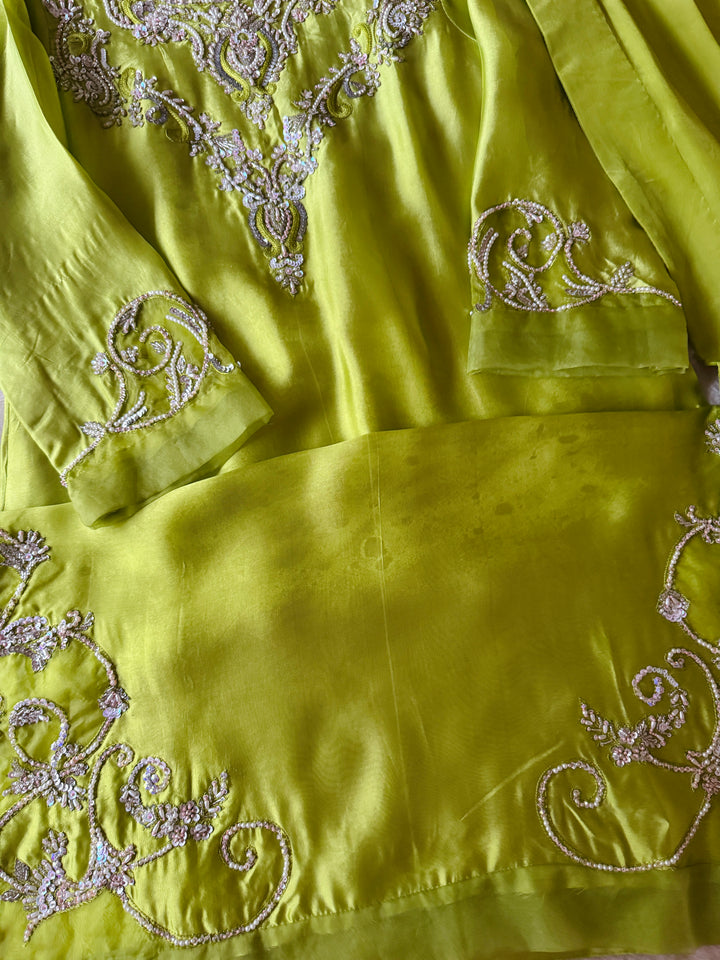 HEAVY PURE SILK CUSTOM PARTYWEAR MUSF01
