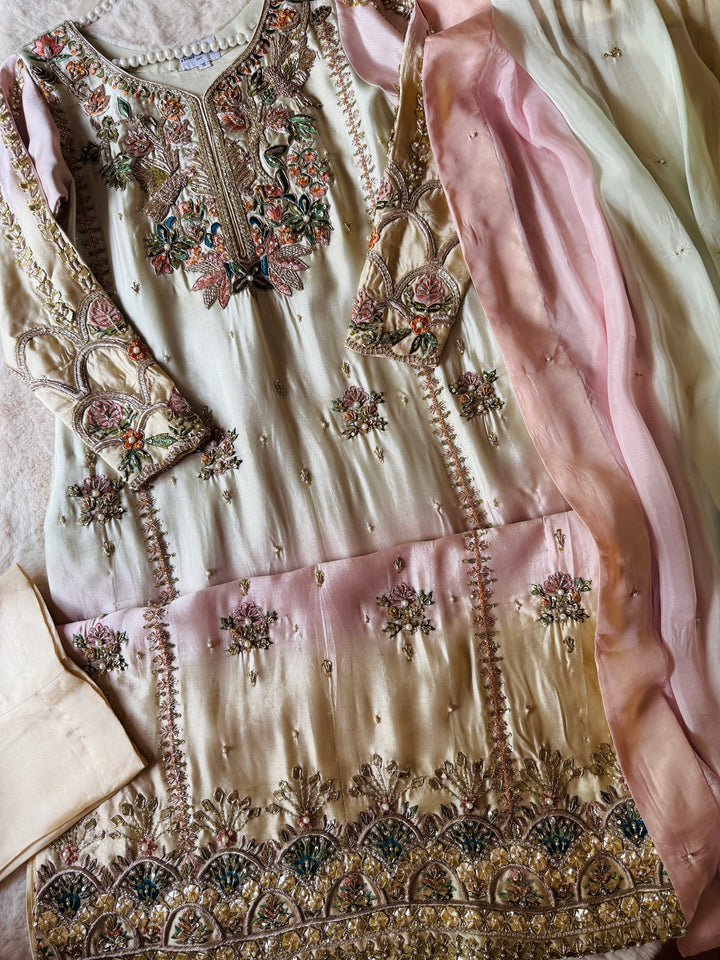 HEAVY PURE SILK CUSTOM WEDDING WEAR MUSF11
