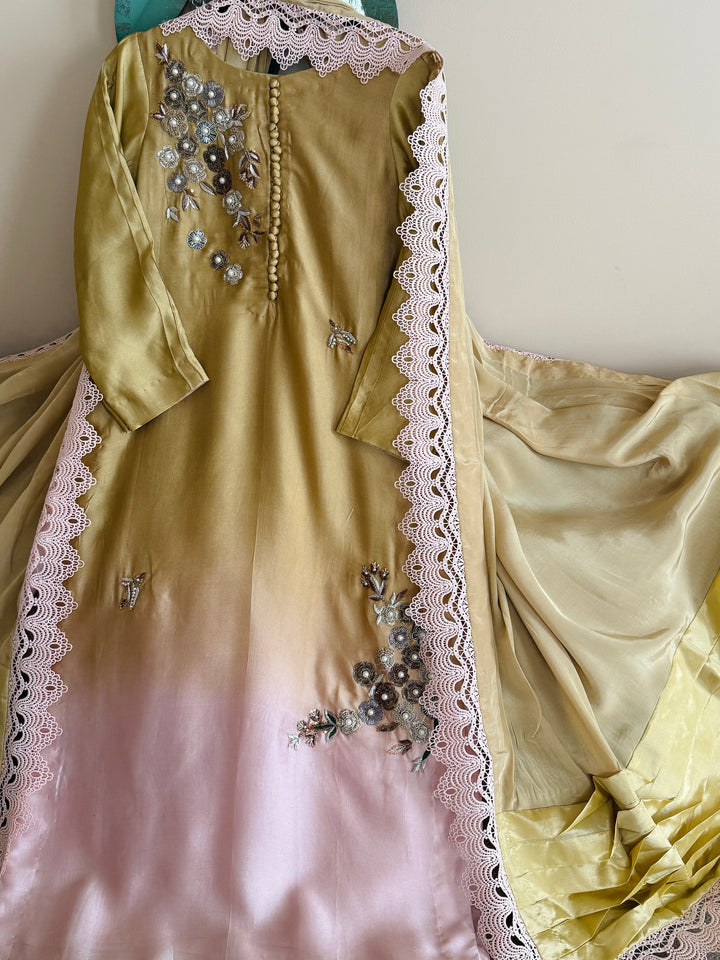HEAVY PURE SHEESHA SILK CUSTOM PARTYWEAR MUSF23