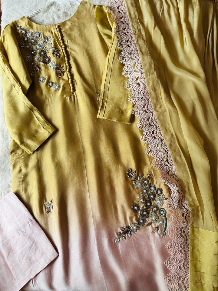 HEAVY PURE SHEESHA SILK CUSTOM PARTYWEAR MUSF23