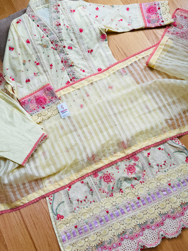 QALAMKAR LUXURY LAWN SOPHIA