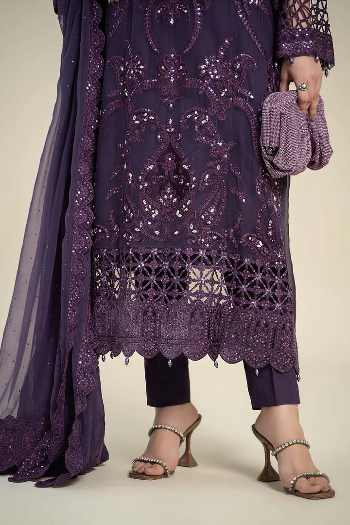 CHIFFON PARTYWEAR SUIT ALPW90