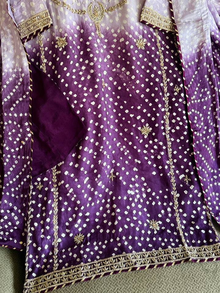PURE SILK CHUNRI SUIT(CUSTOM SERIES) SFCH02