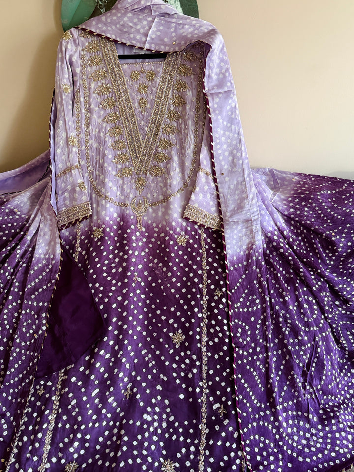 PURE SILK CHUNRI SUIT(CUSTOM SERIES) SFCH02