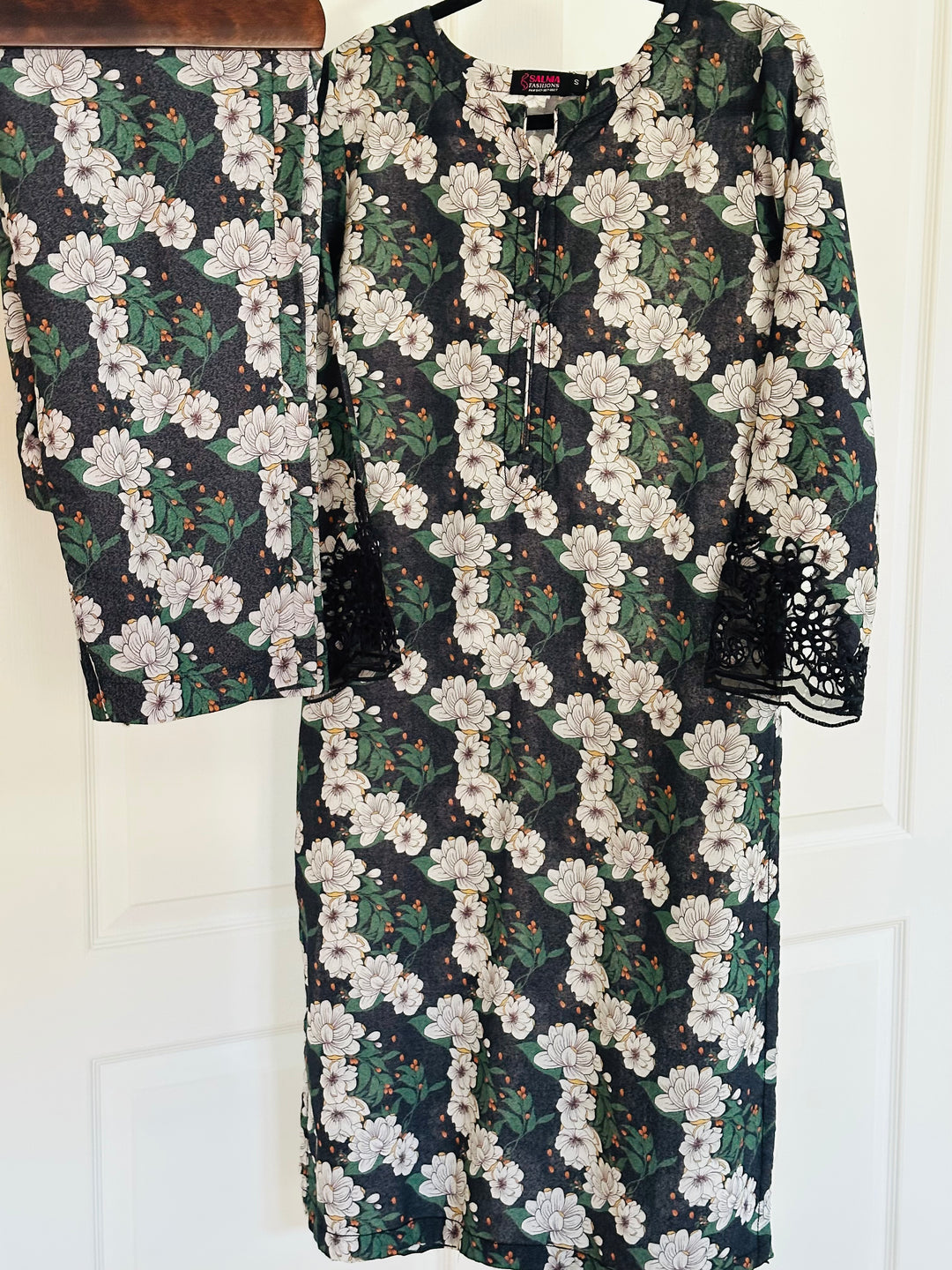 EMBROIDERED CO-ORD SHIRT/PANT SB03