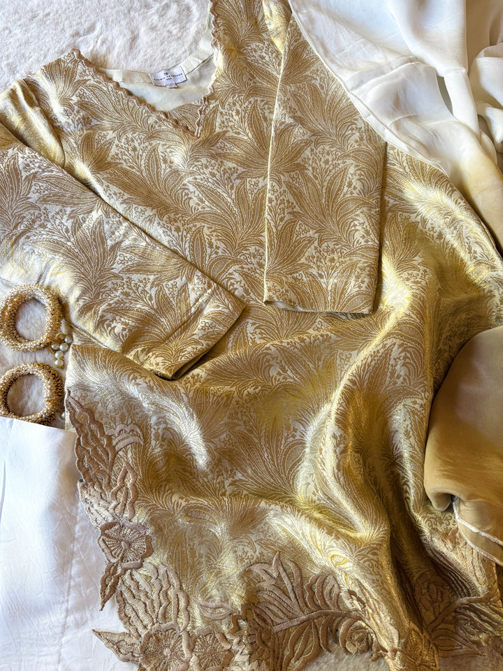 PURE UTLAS BANARASI FARSHI SHALWAR FRSH01