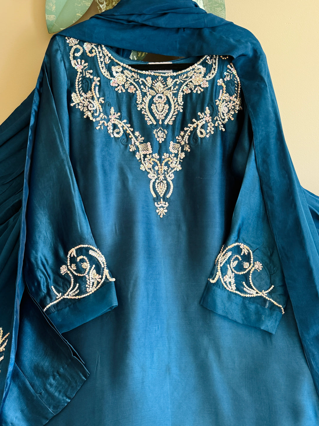 HEAVY PURE SILK CUSTOM PARTYWEAR MUSF02