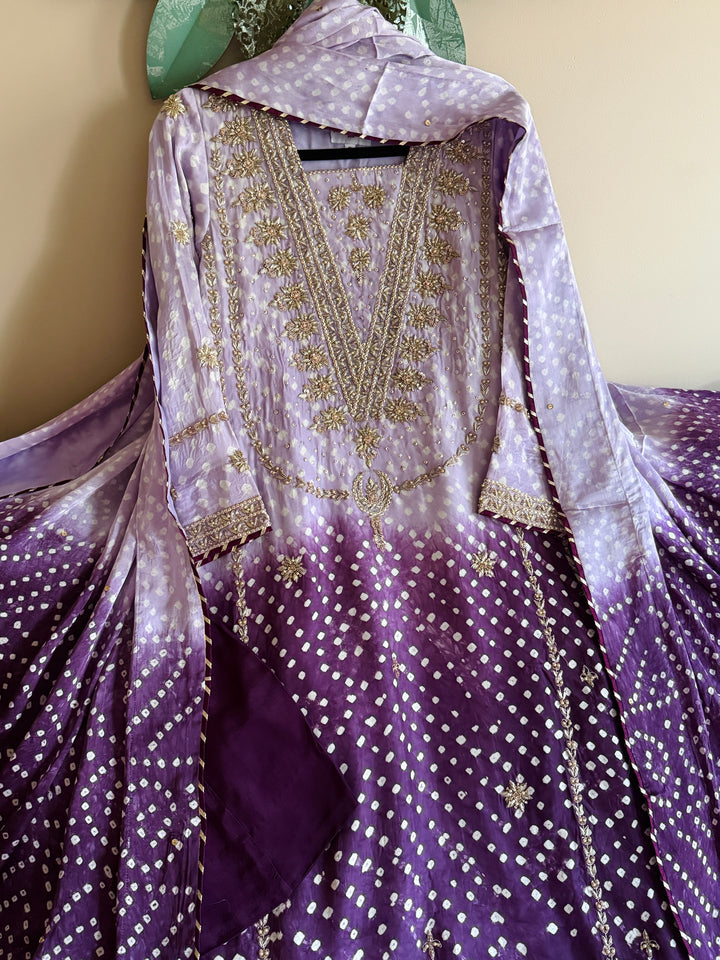 PURE SILK CHUNRI SUIT(CUSTOM SERIES) SFCH02
