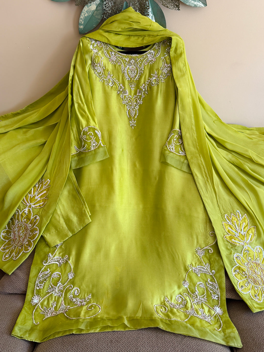 HEAVY PURE SILK CUSTOM PARTYWEAR MUSF01