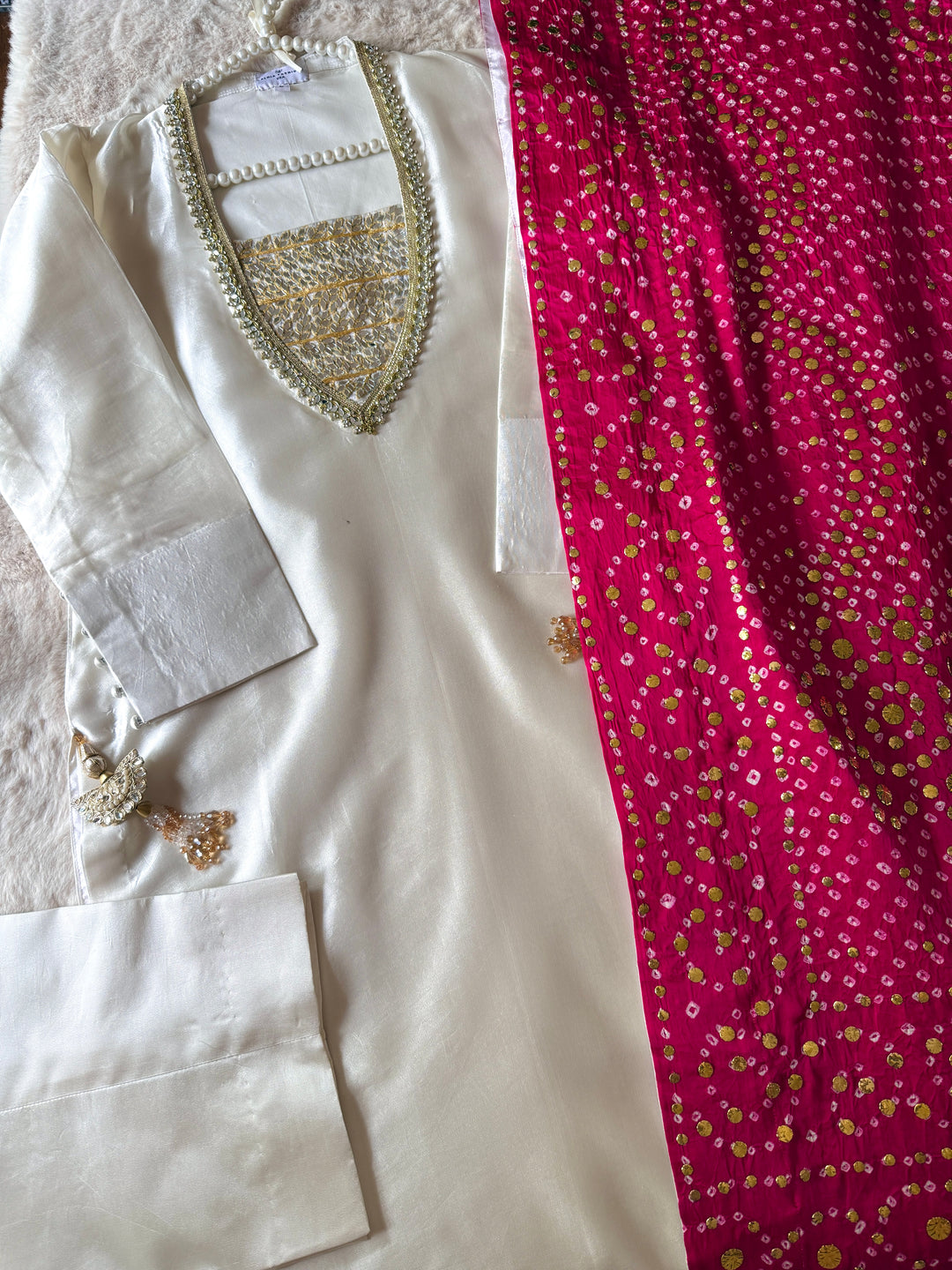 CUSTOM SERIES PURE SILK CHUNRI SUITS CHSF11