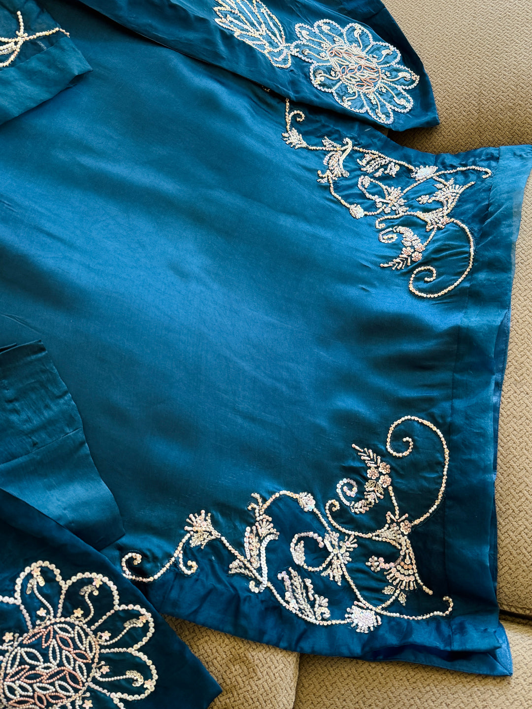 HEAVY PURE SILK CUSTOM PARTYWEAR MUSF02