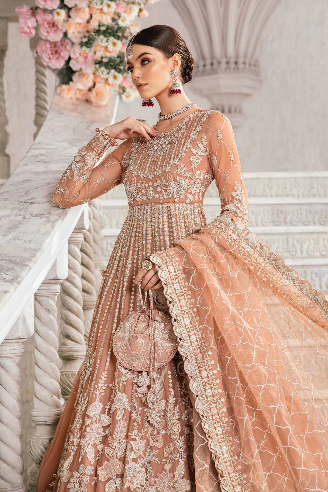 EMBROIDERED PARTYWEAR FROCK ALPW83