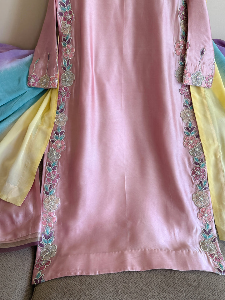 PURE SHEESHA SILK CUSTOM PARTYWEAR MUSF17
