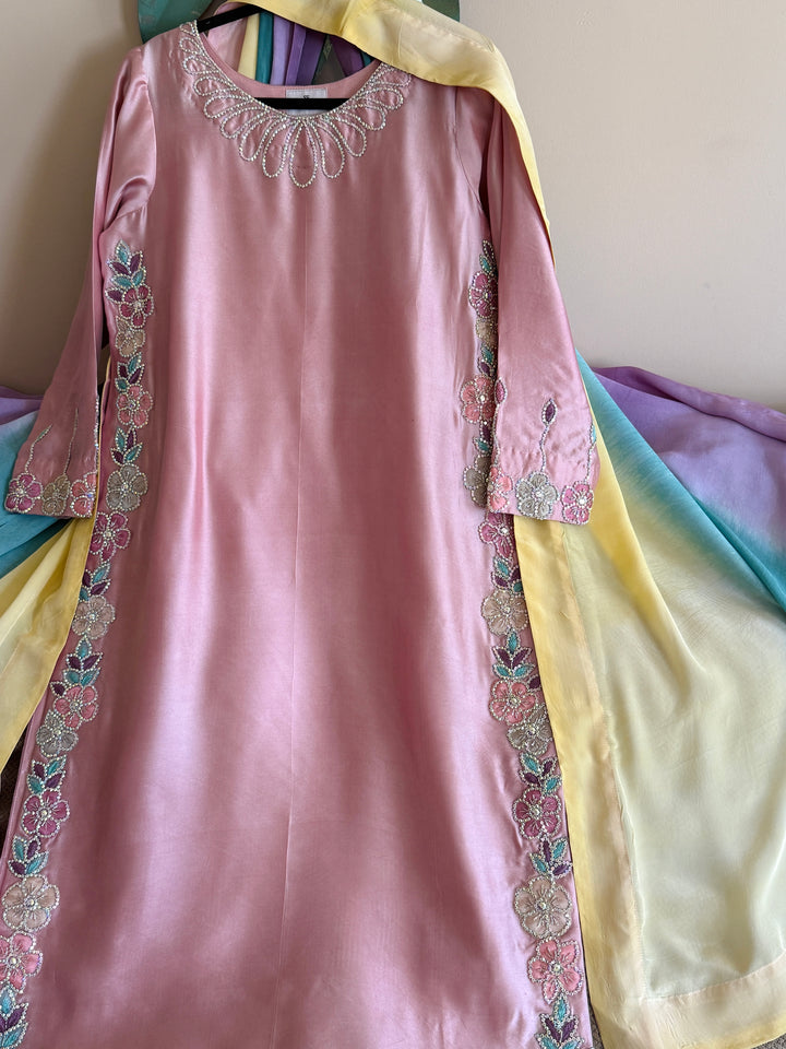 PURE SHEESHA SILK CUSTOM PARTYWEAR MUSF17