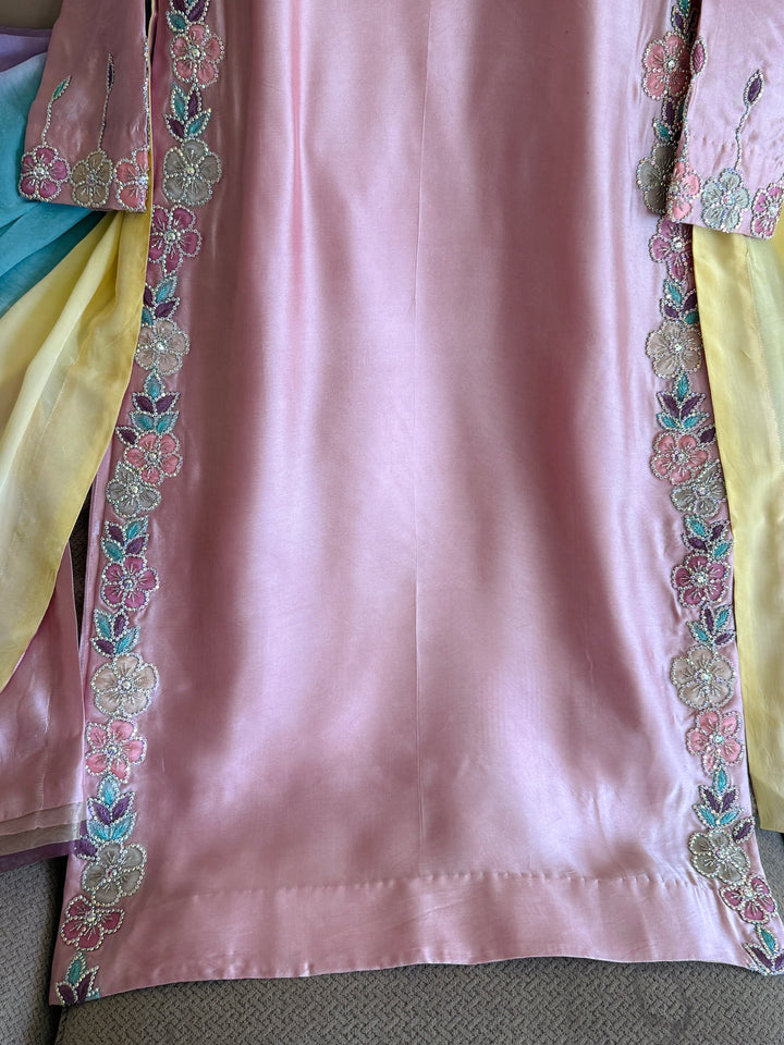 PURE SHEESHA SILK CUSTOM PARTYWEAR MUSF17