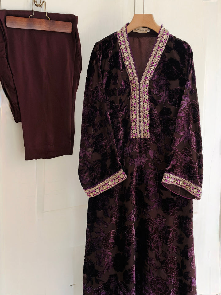 PALACHI FRENCH VELVET KAFTANS PCSF04
