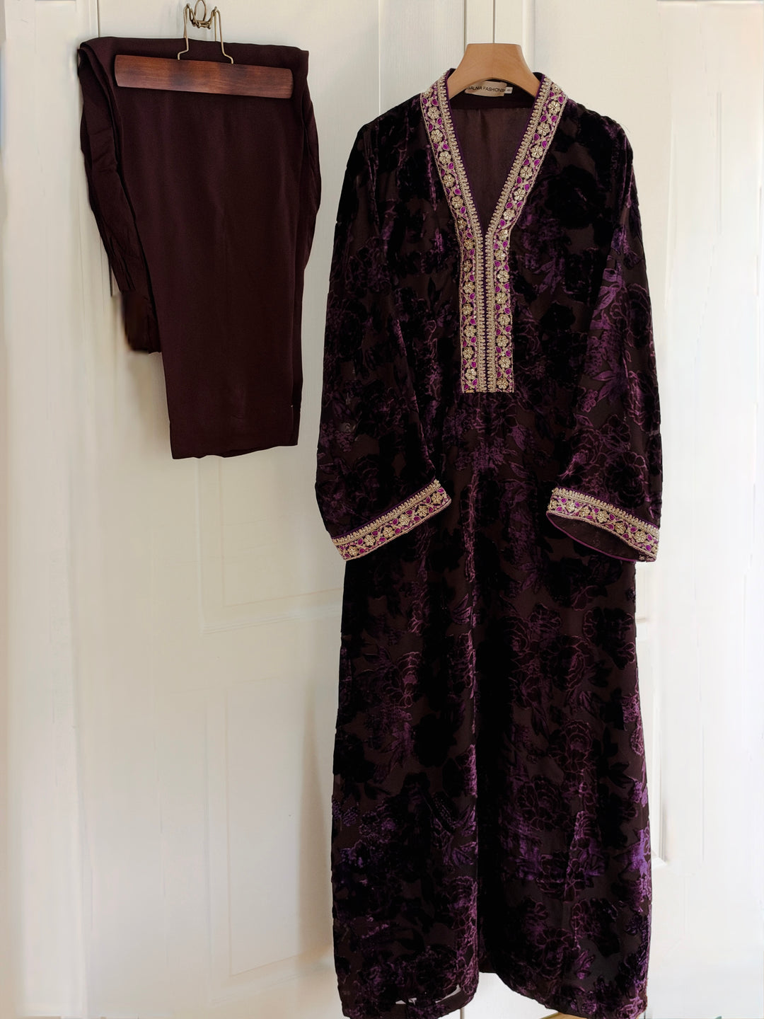 PALACHI FRENCH VELVET KAFTANS PCSF04
