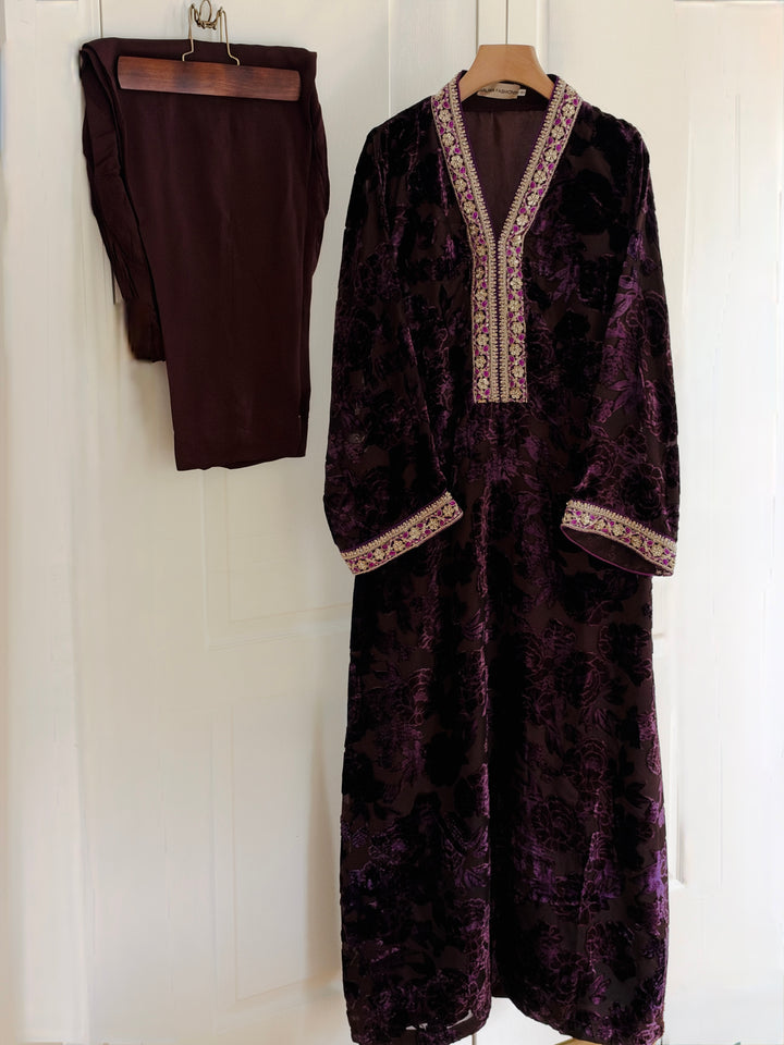 PALACHI FRENCH VELVET KAFTANS PCSF04