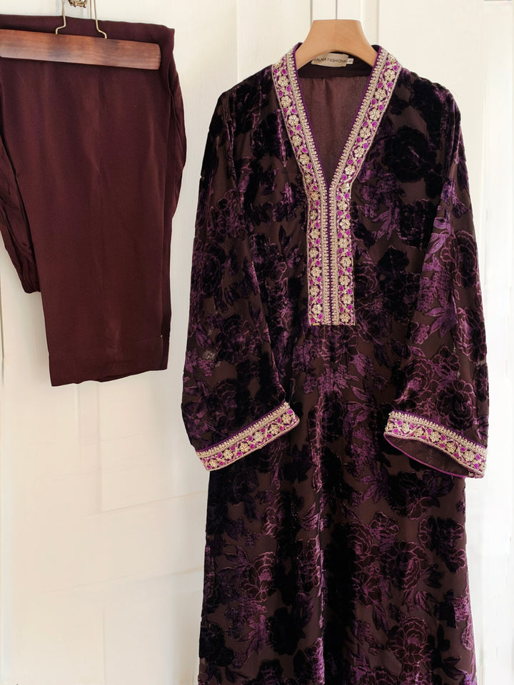PALACHI FRENCH VELVET KAFTANS PCSF04