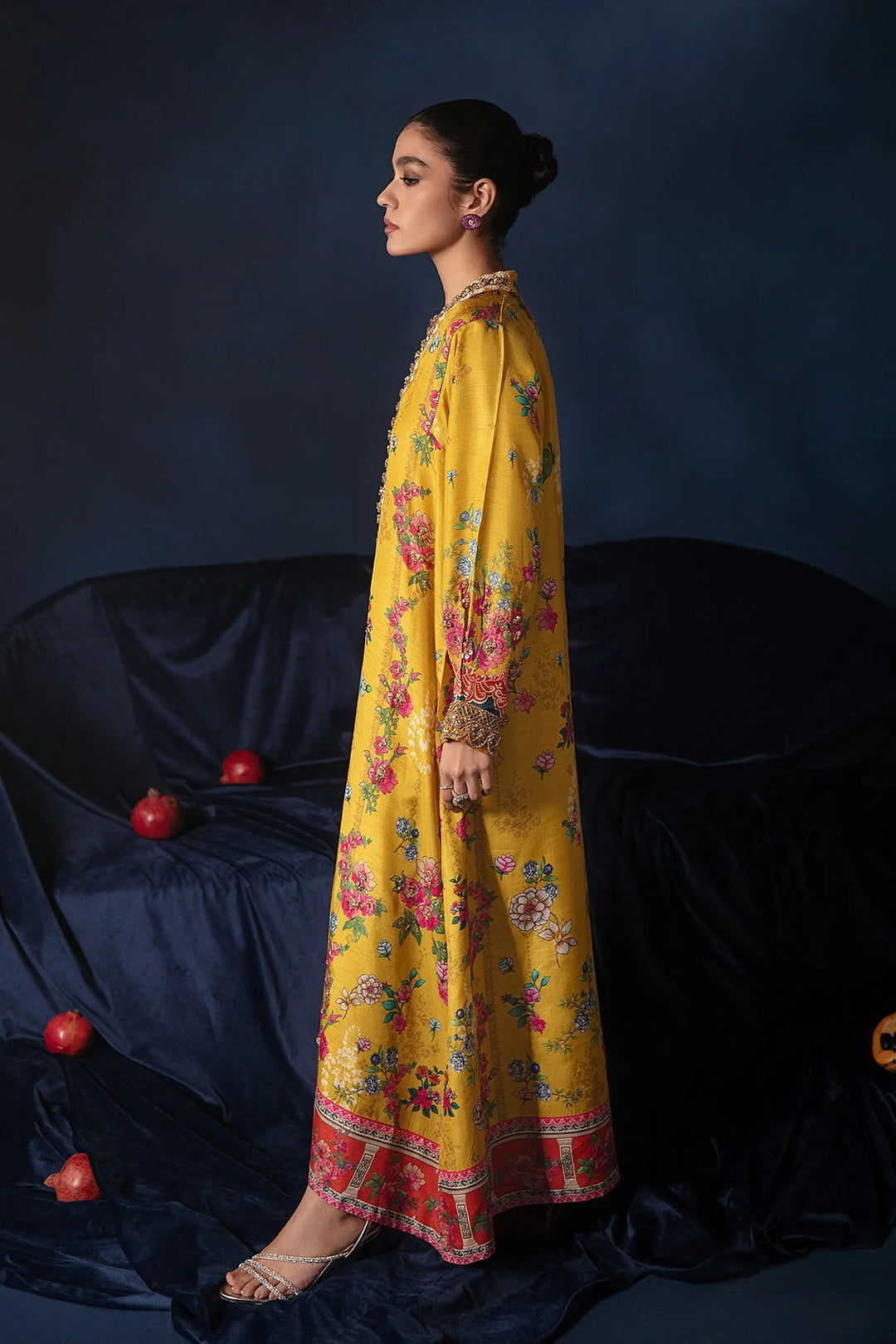 PURE CREPE SILK FUSION KAFTAN SFKF04