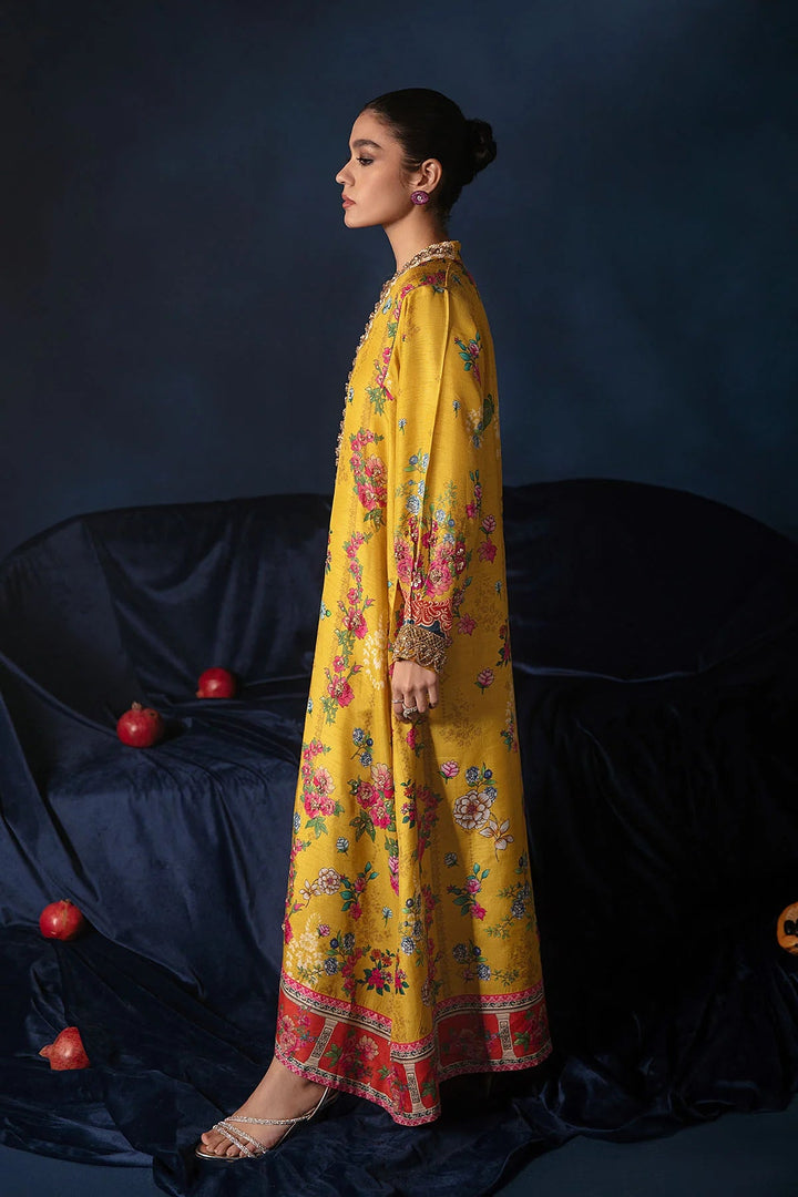 PURE CREPE SILK FUSION KAFTAN SFKF04
