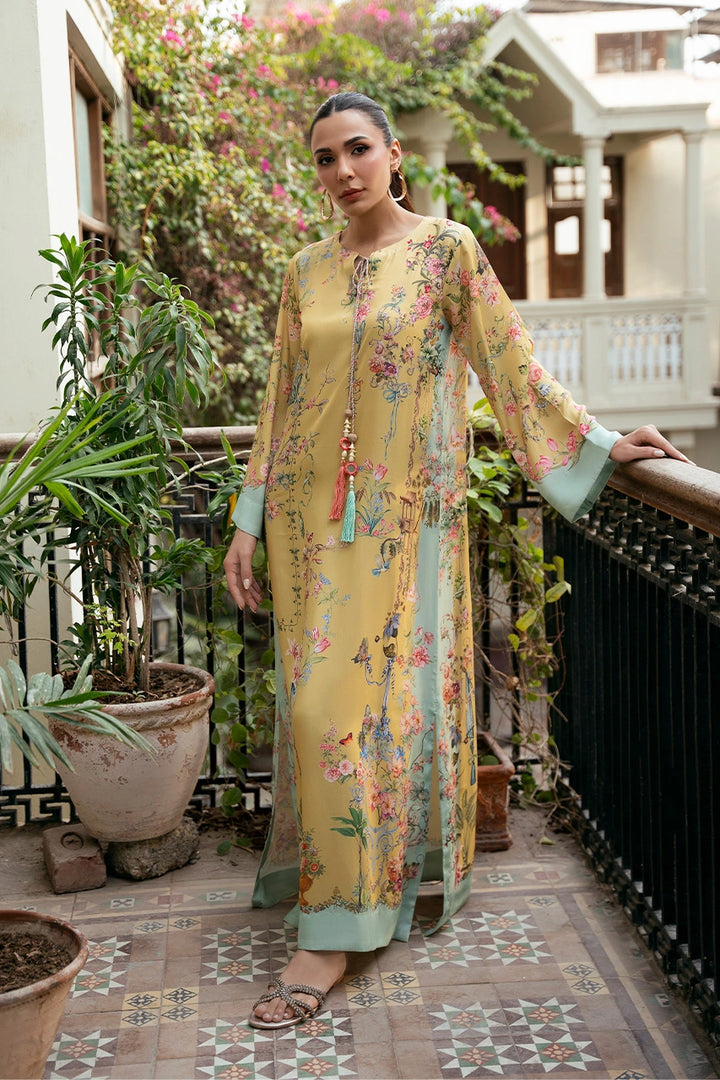 PURE CREPE SILK FUSION KAFTAN SFKF08