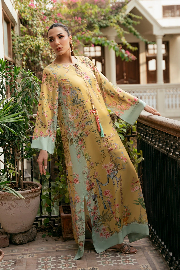 PURE CREPE SILK FUSION KAFTAN SFKF08
