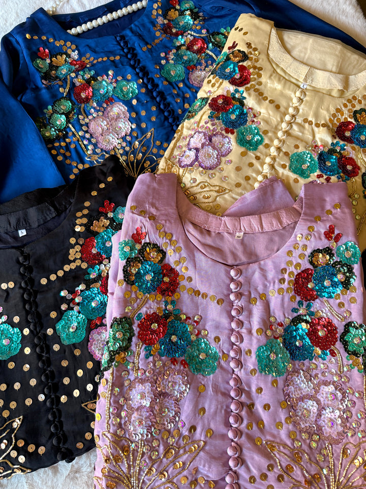 MUSE INSPIRED SILK FARSHI SHALWAR FRSH11