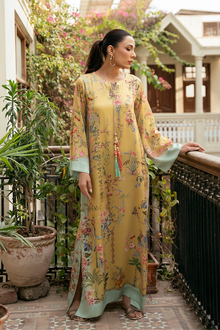 PURE CREPE SILK FUSION KAFTAN SFKF08