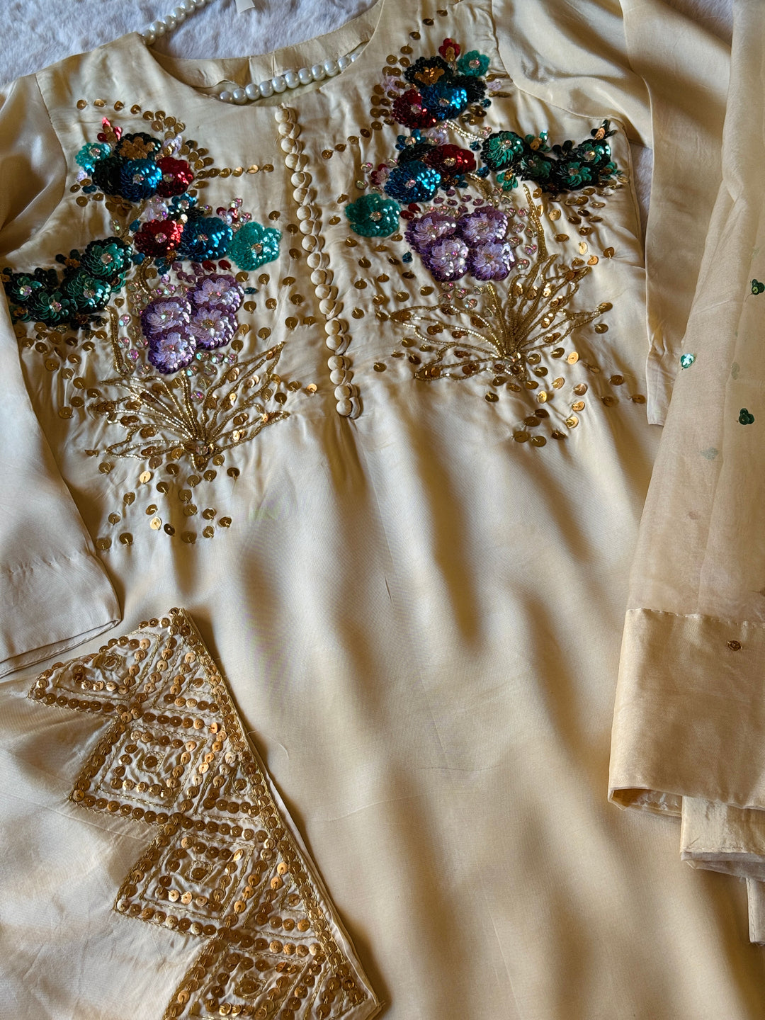 MUSE INSPIRED SILK FARSHI SHALWAR FRSH10