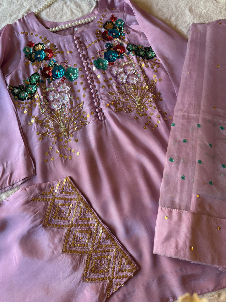 MUSE INSPIRED SILK FARSHI SHALWAR FRSH11