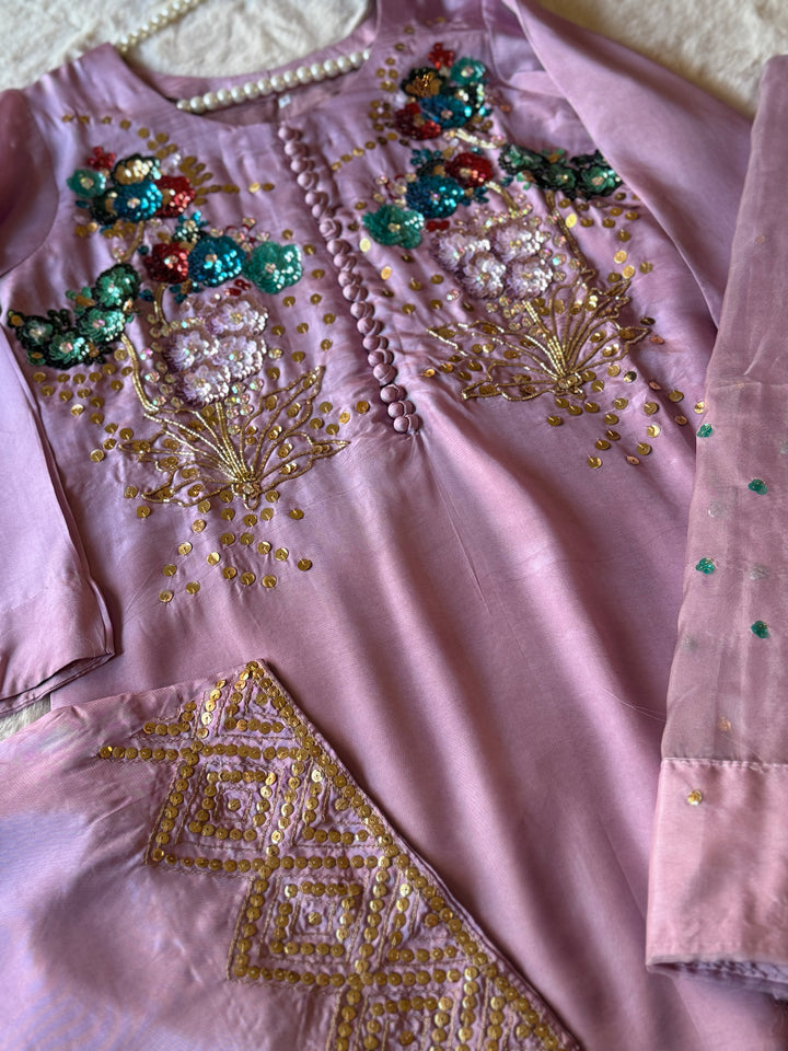 MUSE INSPIRED SILK FARSHI SHALWAR FRSH11