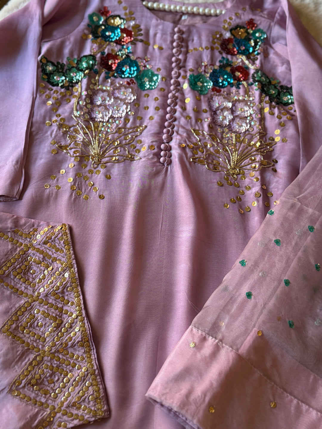 MUSE INSPIRED SILK FARSHI SHALWAR FRSH11