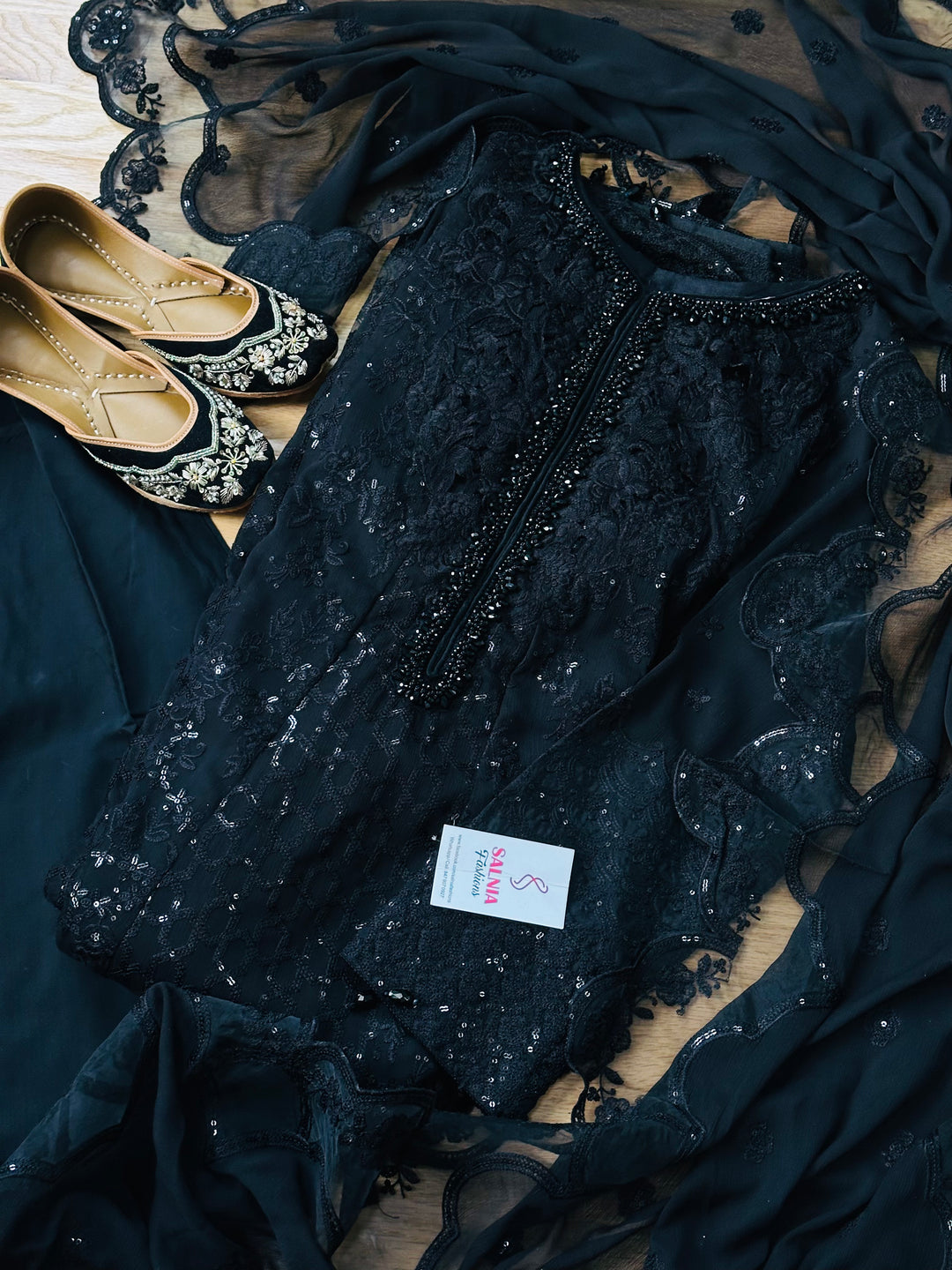CHIFFON PARTYWEAR SUIT ALPW100