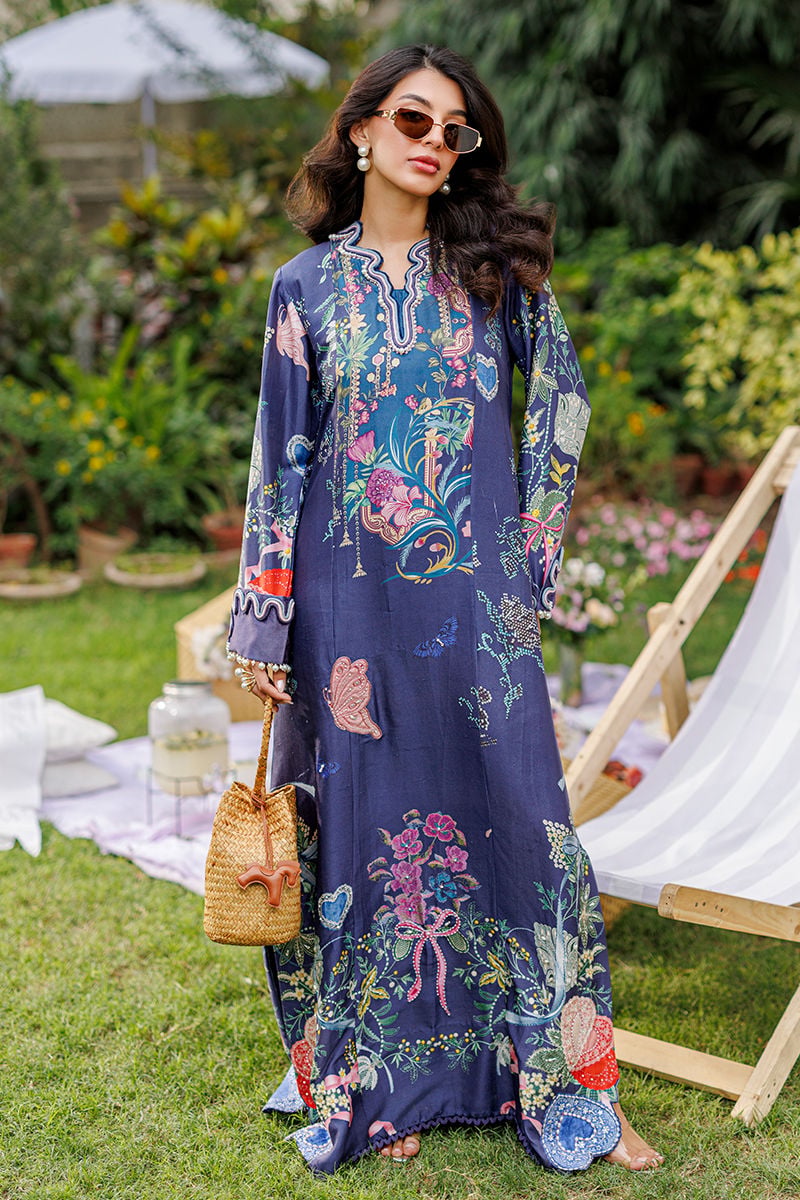 PURE CREPE SILK FUSION KAFTAN SFKF01