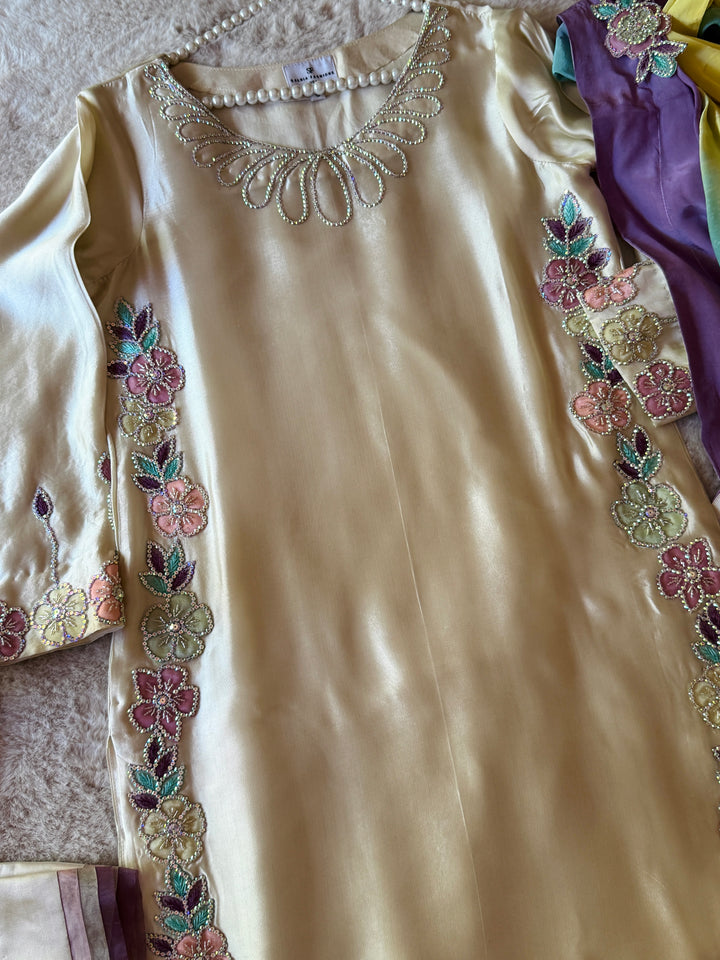 PURE SHEESHA SILK CUSTOM PARTYWEAR MUSF16
