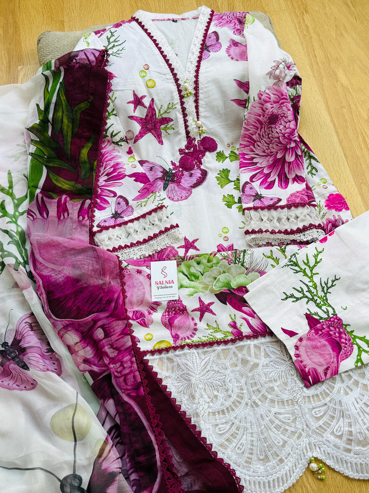 MARIAB MPRINTS LAWN COLLECTION 10A