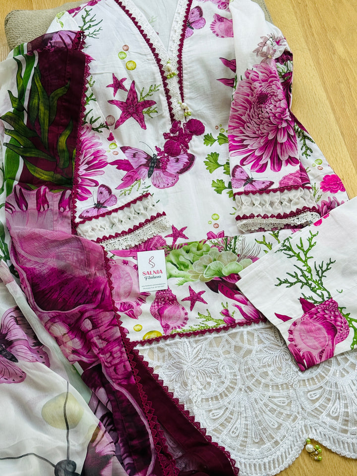 MARIAB MPRINTS LAWN COLLECTION 10A