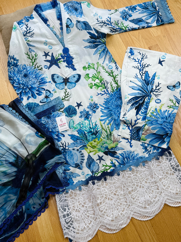 MARIAB MPRINTS LAWN COLLECTION 10B