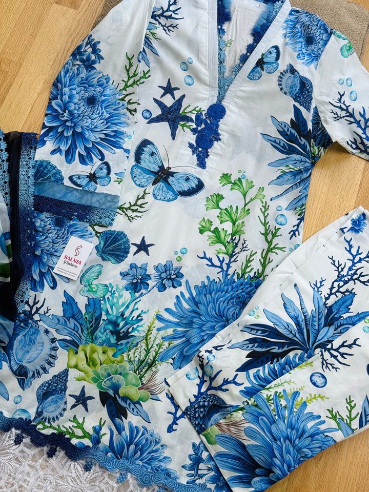MARIAB MPRINTS LAWN COLLECTION 10B