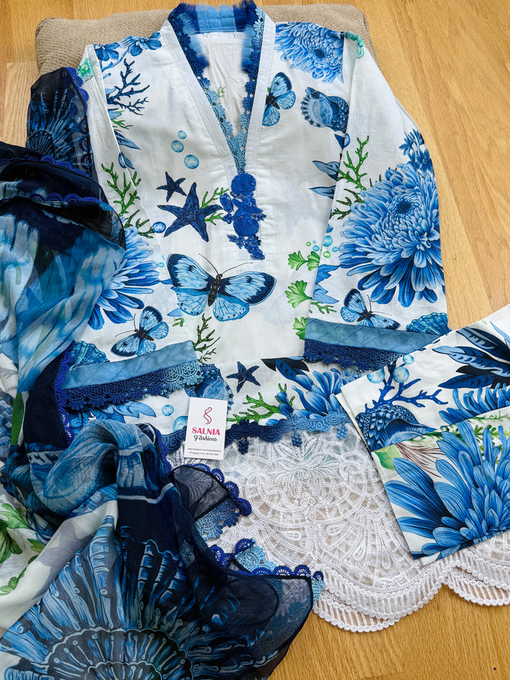 MARIAB MPRINTS LAWN COLLECTION 10B
