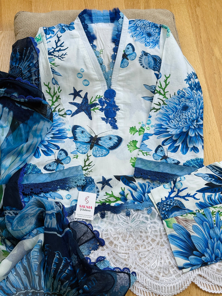 MARIAB MPRINTS LAWN COLLECTION 10B