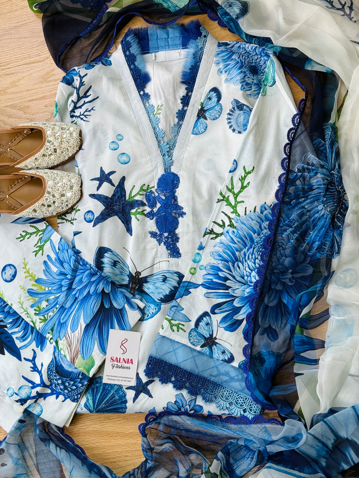 MARIAB MPRINTS LAWN COLLECTION 10B