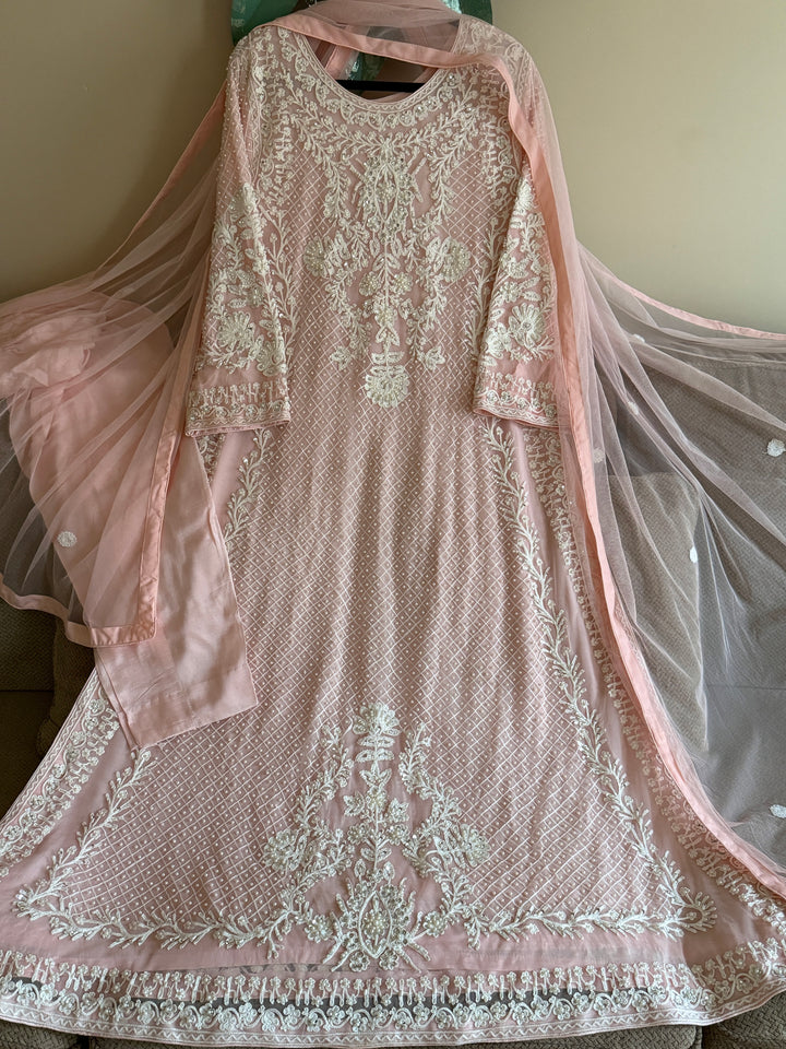 HEAVY PARTYWEAR PEARLWORK SUIT ALPW04