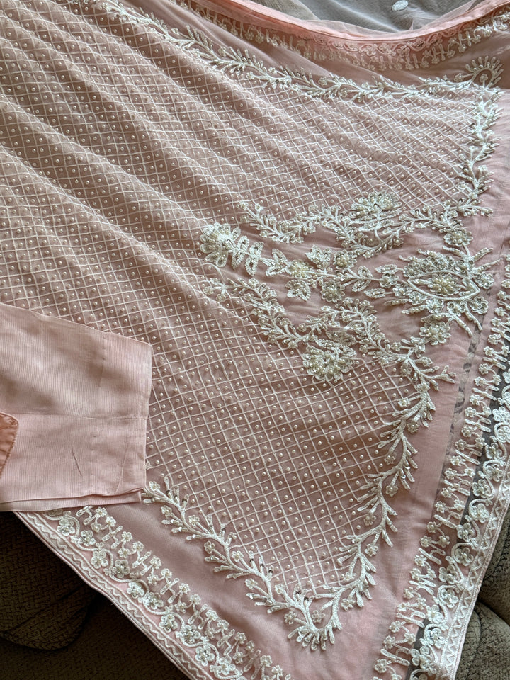 HEAVY PARTYWEAR PEARLWORK SUIT ALPW04