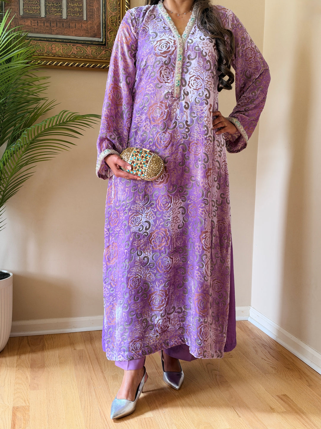 PALACHI FRENCH VELVET KAFTANS PCSF11